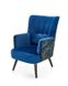 Кресло PAGONI Velvet Темно-Синий HALMAR 7149 фото 1