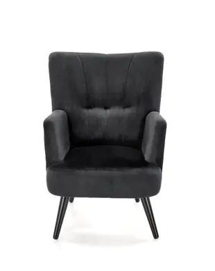 Кресло PAGONI Velvet Черный HALMAR 7150 фото