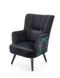 Кресло PAGONI Velvet Черный HALMAR 7150 фото 1