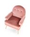 Кресло SANTI Velvet Розовый HALMAR 7152 фото 9