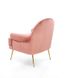 Кресло SANTI Velvet Розовый HALMAR 7152 фото 11