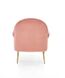 Кресло SANTI Velvet Розовый HALMAR 7152 фото 10
