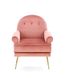 Кресло SANTI Velvet Розовый HALMAR 7152 фото 8