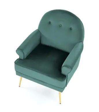 Кресло SANTI Velvet Темно-Зеленый HALMAR 7153 фото