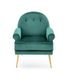 Кресло SANTI Velvet Темно-Зеленый HALMAR 7153 фото 8